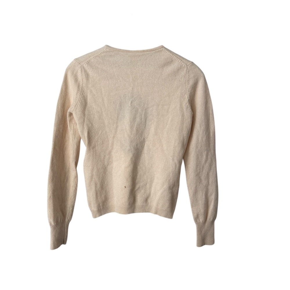 Unique Lucky Brand Fine Clothier Lambswool Sweater Size S | Flawed / As-Is - Picture 5 of 7